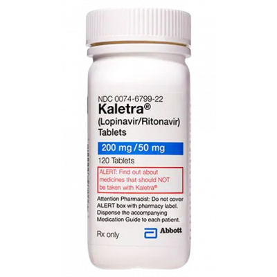 KALETRA ® 200 MG / 50 MG ( LOPINAVIR / RITONAVIR ) 120 ORAL TABLETS